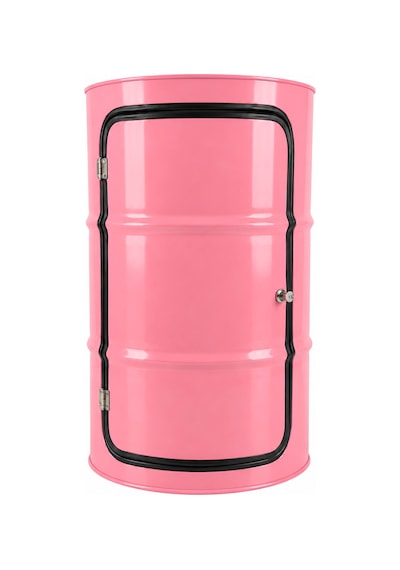 Metal Varil Dolap Pembe Metal Varil Dolap Pembe