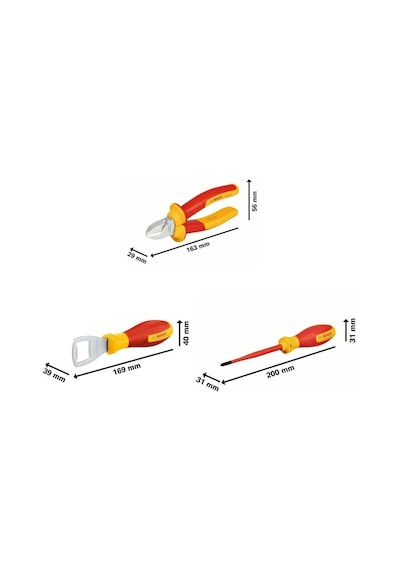 Bosch Profesyonel Vde El Aleti Seti 3 Parça 1600a035dg