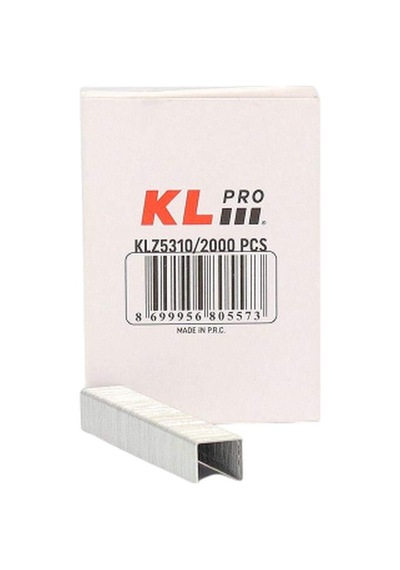 Klpro 12mm Elektrikli Zımba Tabanca Zımbası 2000 Adet Klz5312