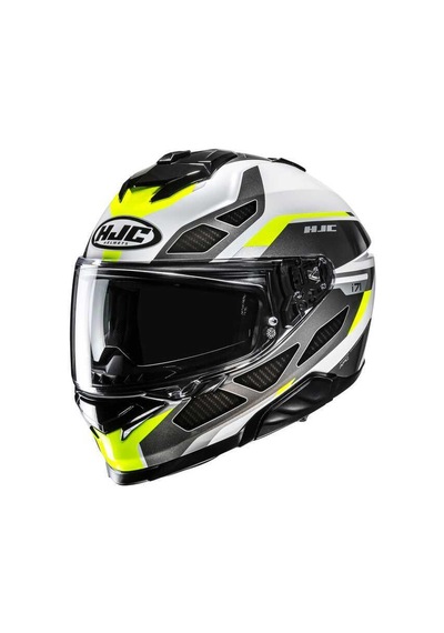 Hjc İ71 Zest Mc3h Kapalı Kask Siyah - Sarı
