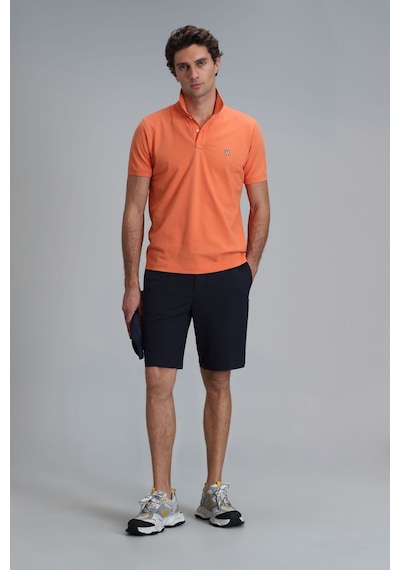 Lufian Erkek Laon Smart Polo T-shirt 111040164 K.turuncu Turuncu