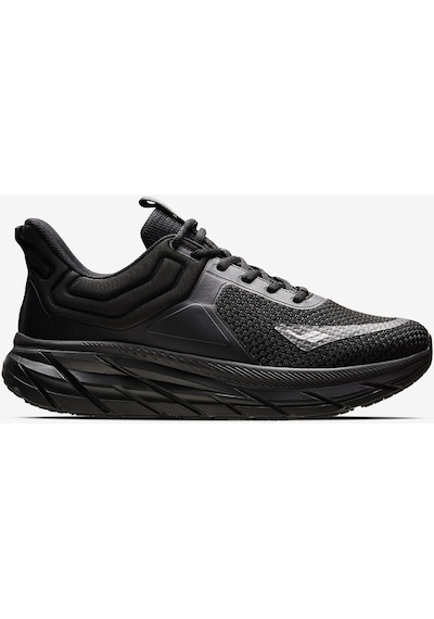 Lescon Easystep Maji 3 Erkek Sneaker Spor Ayakkabı Siyah Gri - Siyah