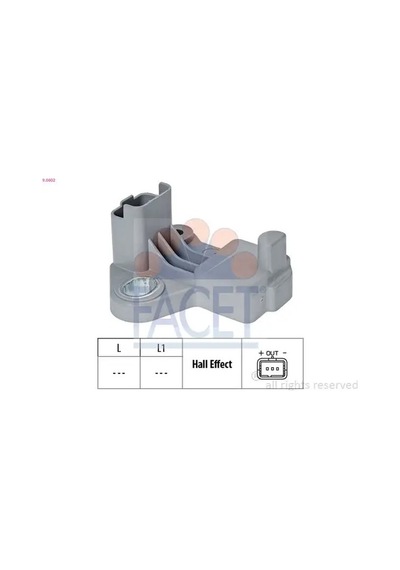 Citroen C-elysee Krank Sensoru 1.6 Hdi 2012-2017 Facet 90602