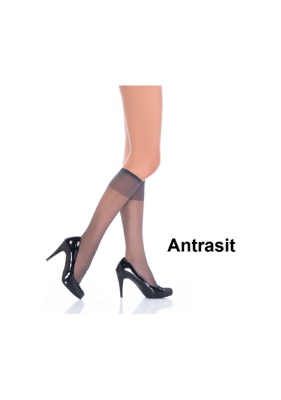 6 Adet Penti Fit 15 Pantolon Çorabı Dizaltı Çorap 15 Den Parlak