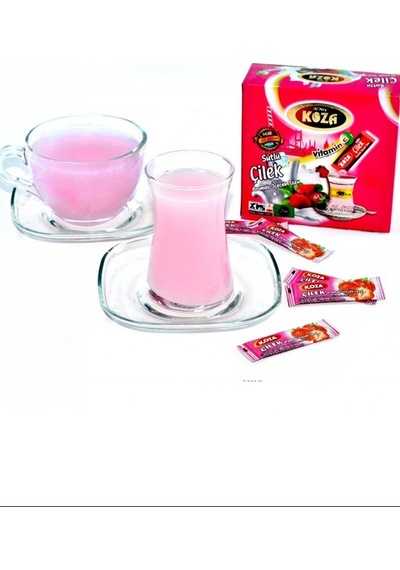Koza Tek İçimlik Çilek Aromalı Toz İçecek 50'li 100 G