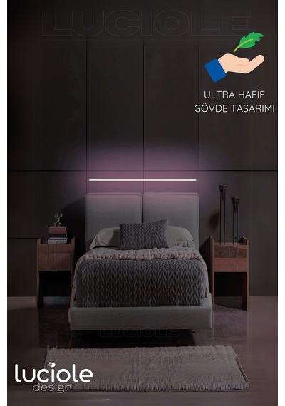 Rgb Led Abajur Aplik Gece Lambası Lambader Renkli Uzaktan Kumandalı Işık - Ledtube5