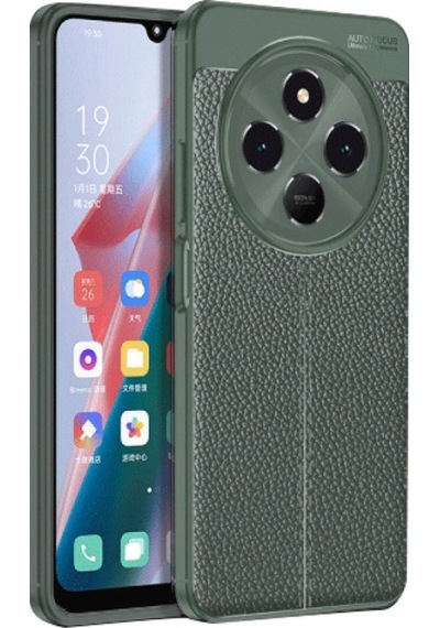 Xiaomi Redmi 14c Kılıf Auto Focus Kapak Koyu Yeşil