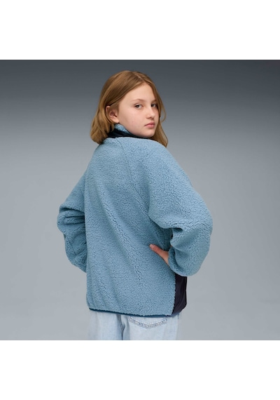 Puma Hybrıd Sherpa Genç Ceket 688405 34 Mavi