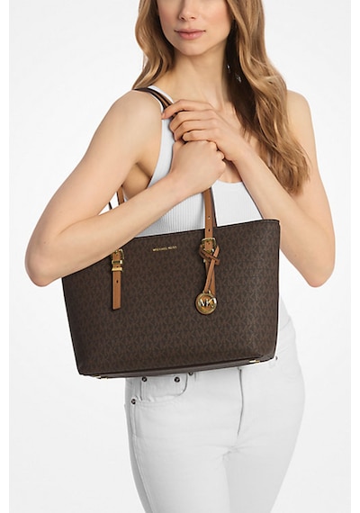 Michael Kors Kadın Md Ew Tz Tote Omuz Çantası - Kahverengi Kahverengi