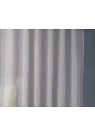 Evdepo Home Kullanıma Hazır Keten Tül Perde (541073060)
