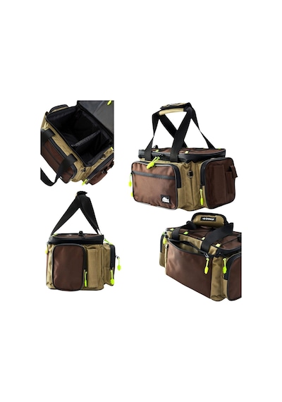 Fubelo Inventory Balıkçı Çantası Kahve 38x26x18cm