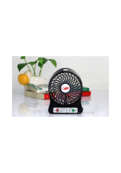 Şarjlı Mini Fan Masa Üstü Vantilatörü Usb Soğutucu Sessiz 3 Kadem