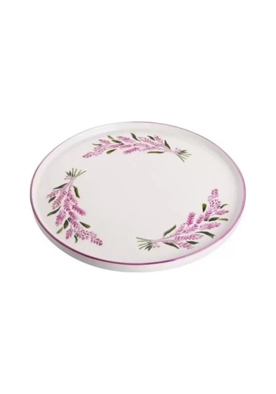 Lila Lavantalı Servis Tabağı 1 Adet Royaleks-bls2351 15x9