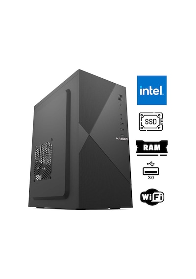 Xaser XSR1177 i7-4770 8 GB 512 GB SSD Free Dos Masaüstü Oyuncu Bilgisayarı