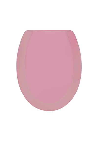 Rona Pembe Tisa ThermoPlast Standart Klozet Kapağı (Alttan Monte)