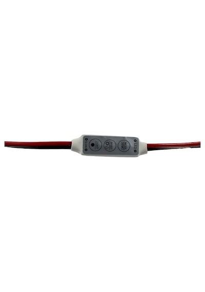 5-24 Volt 3 Tuşlu Mini Dimmer Flaşör Led Animasyon Devresi 1 Adet