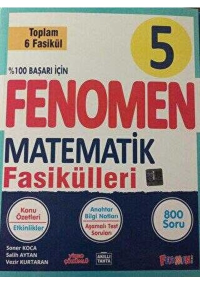 Fenomen Kitap 5. Sınıf Fenomen Matematik Fasikülleri