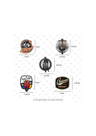 Bdls27 Küçük Boy 10lu Sticker Seti