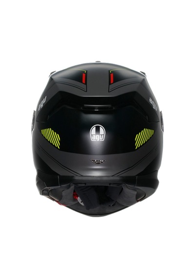 Agv K7 Mplk Kyber Motosiklet Kaskı Mat Gri - Neon Sarı