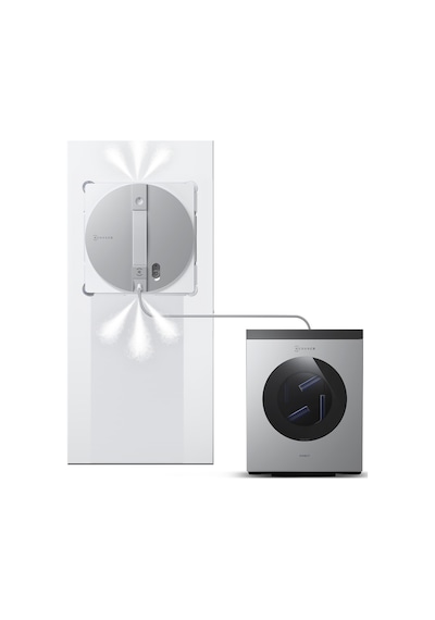 Ecovacs Winbot W3 Cam Temizleme Robotu Gri