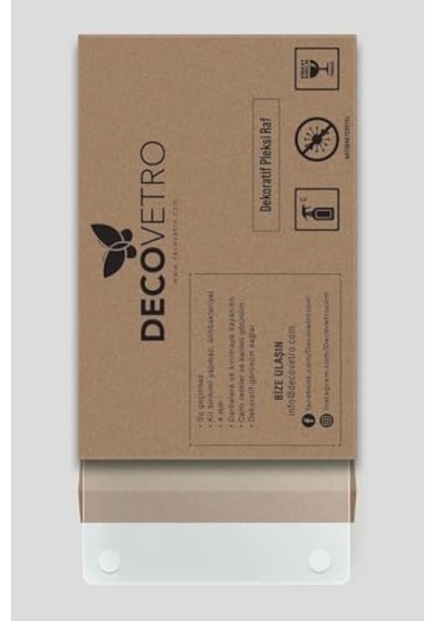 Decovetro Saydam Cam Boya Paleti 20 X 30 Cm
