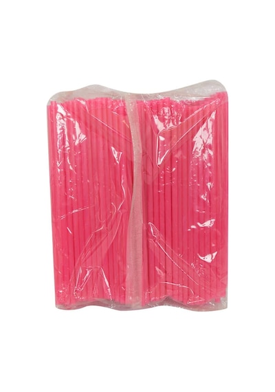 Körüksüz Pipet Ayran Kola Meşrubat Pipeti 19 Cm Kırmızı 150 Adet Paket