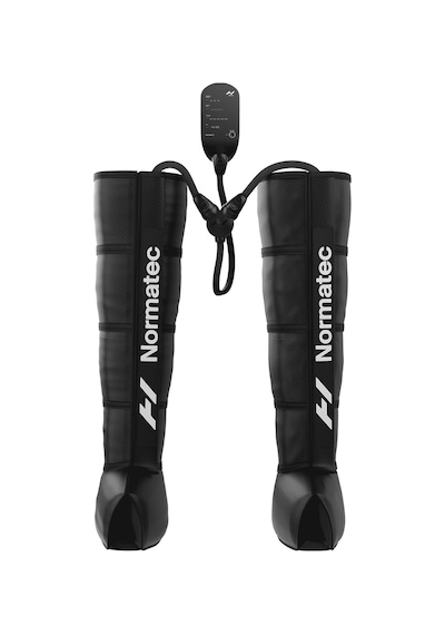 Hyperice Normatec 3 Patentli Dinamik Kompresyon Masaj Teknolojisine Sahip Kurtarma Sistemi Normatec 3 Standart Boyutta Bacaklar Siyah