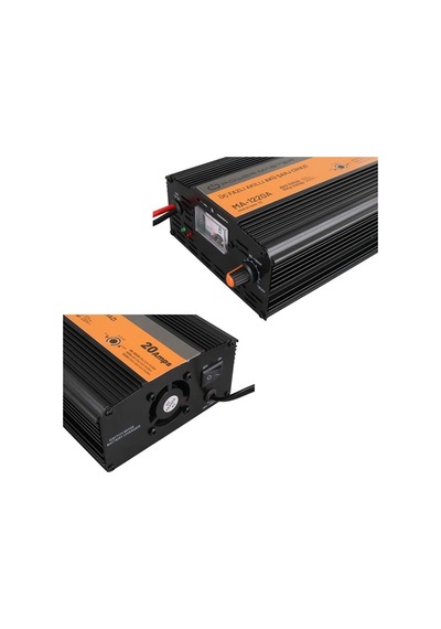 Ma-1220a 12 Volt 20 Amper Üç Fazlı Akıllı Akü Şarj Cihazı