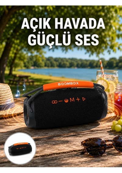 Northcity Bluetooth 5.1 Kablosuz Hoparlör Derin Bas Rgb Işıklı Yeni Nesil - 20w Ses Gücü