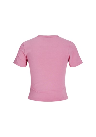 Jack & Jones Kadın Bisiklet Yaka Baskili Tişört - Gigi - 12268775 Morning Glory