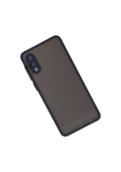 Samsung Galaxy Uyumlu   A02 Kılıf Montreal Silikon Kapak - Lacivert