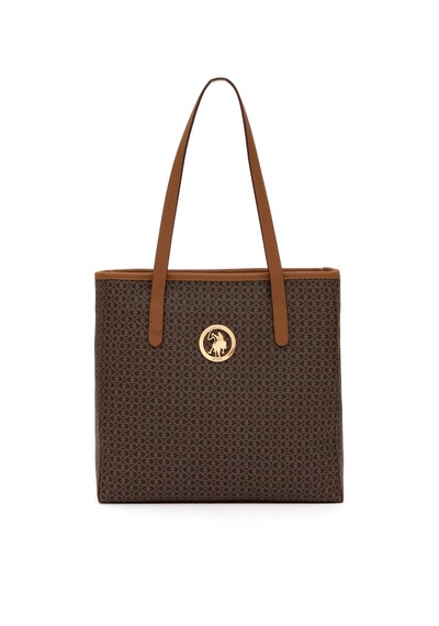 U.S. Polo Assn. Kadın Kahverengi Omuz Çantası 50311446-VR029