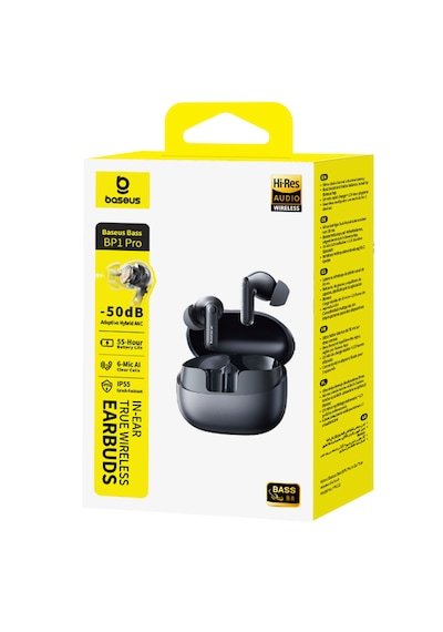 Baseus Bass BP1 Pro 50 DB Gürültü Engellemeli Kablosuz Kulaklık