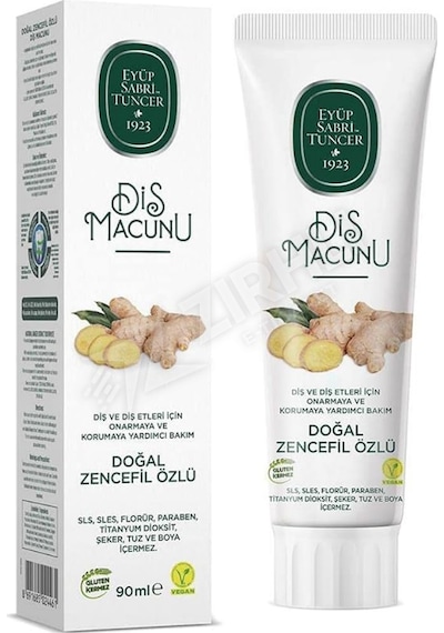 Eyüp Sabri Tuncer Diş Macunu Zencefil 90 Ml
