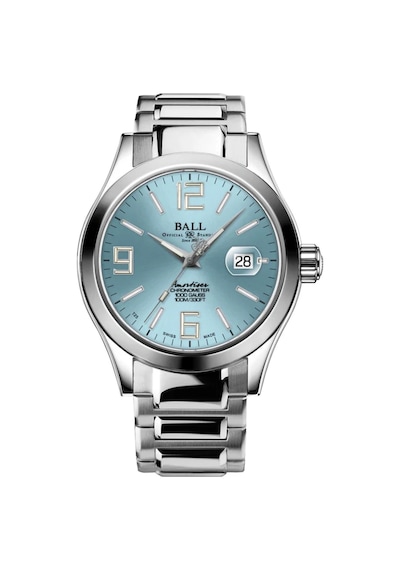 Ball Nm9050c-s1-bk Erkek Kol Saati Gümüş