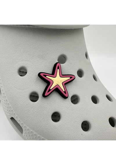 Crocs Terlik Süsü Ve Aksesuarı , Çanta Süsü Jibbitz 3d Kabartmadeniz Yıldızı 03 Görsel Figür Aksesuar Pembe-sarı-siyah Crocs Terlik Süsü Ve Aksesuarı , Çanta Süsü Jibbitz 3d Kabartmadeniz Yıldızı 03 Görsel Figür Aksesuar Pembe-sarı-siyah
