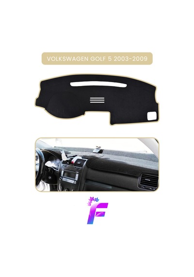 Volkswagen Golf 5 2003-2009 Torpido Örtüsü Güneşten, Isıdan, Çatlamadan Korur Tam Uyum C1