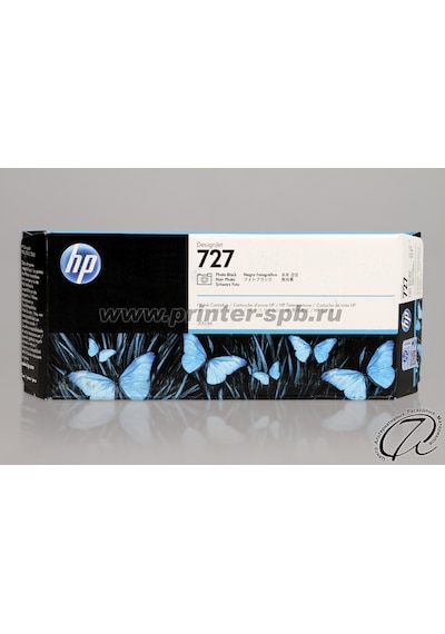 Hp F9J79A No727 Mürekkep Kartuş Foto Siyah 300Ml