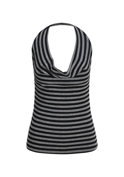 Jack & Jones Kadin Halter Yaka Üst - Paula - 12305285 Siyah