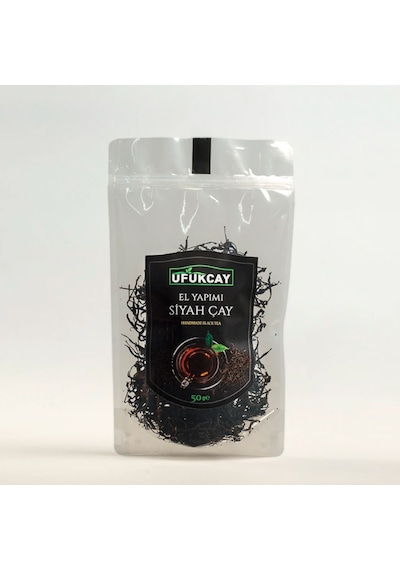 Ufukçay El Yapımı Siyah Dökme Çay 50 G