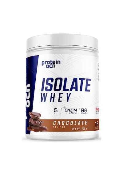 Whey İsolate Çikolata 400g 16 Servis Ahududu