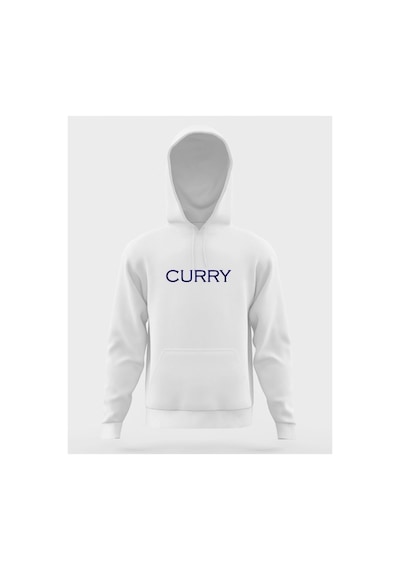 Tarzsokak Oversize The Town Curry Kapüşönlu Hoodie Beyaz