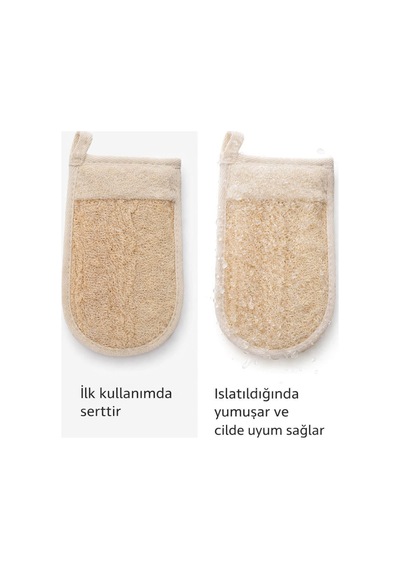 Kabak Lifli Eldiven Battal Vücut Kesesi