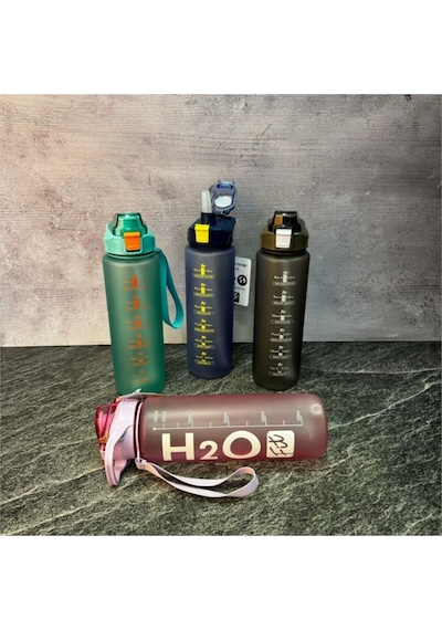 Tohana Fit Polikarbon Matara Suluk 1 Litre ŞEFFAF