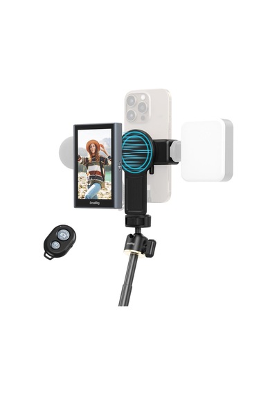 Smallrig - 4851b Kumandalı Ve Tripodlu Magsafe Kablosuz Vlog Monitör Seti