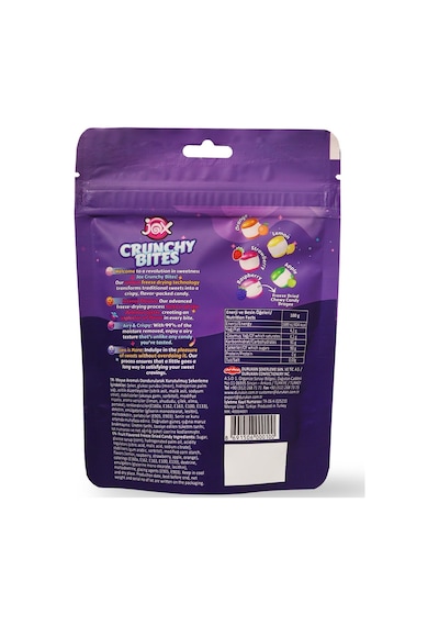 Crunchy Bites Dondurularak Kurutulmuş Çıtır Şekerler 2'li Paket Karışık Meyve Aromalı