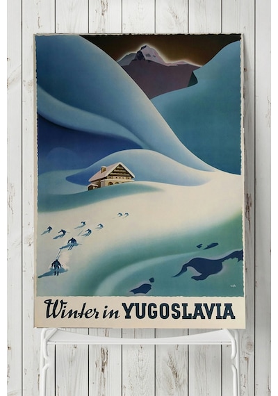 Yugoslavya Vintage Poster