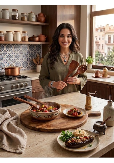 Premium Akasya Ağacı Mutfak Gereçleri Seti - 4 Parça Kaşık/spatula Seti Ve Şık Ahşap Tutucu - Gıdayla Temasa Uygun, Doğal Ve Antibakteriyel - Mutfak İçin Ergonomik Tasarım Premium Akasya Ağacı Mutfak Gereçleri Seti - 4 Parça Kaşık/spatula Seti Ve Şık Ahşap Tutucu - Gıdayla Temasa Uygun, Doğal Ve Antibakteriyel - Mutfak İçin Ergonomik Tasarım