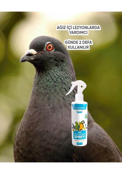 Kuş Deri Ve Tüy Bakım Spreyi 200 Ml