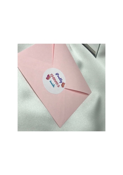 Pretty Things Inside Sticker Mat Etiket Memnuniyet Serisi Adesivo 4 Cm - 40 Adet Çok Renkli